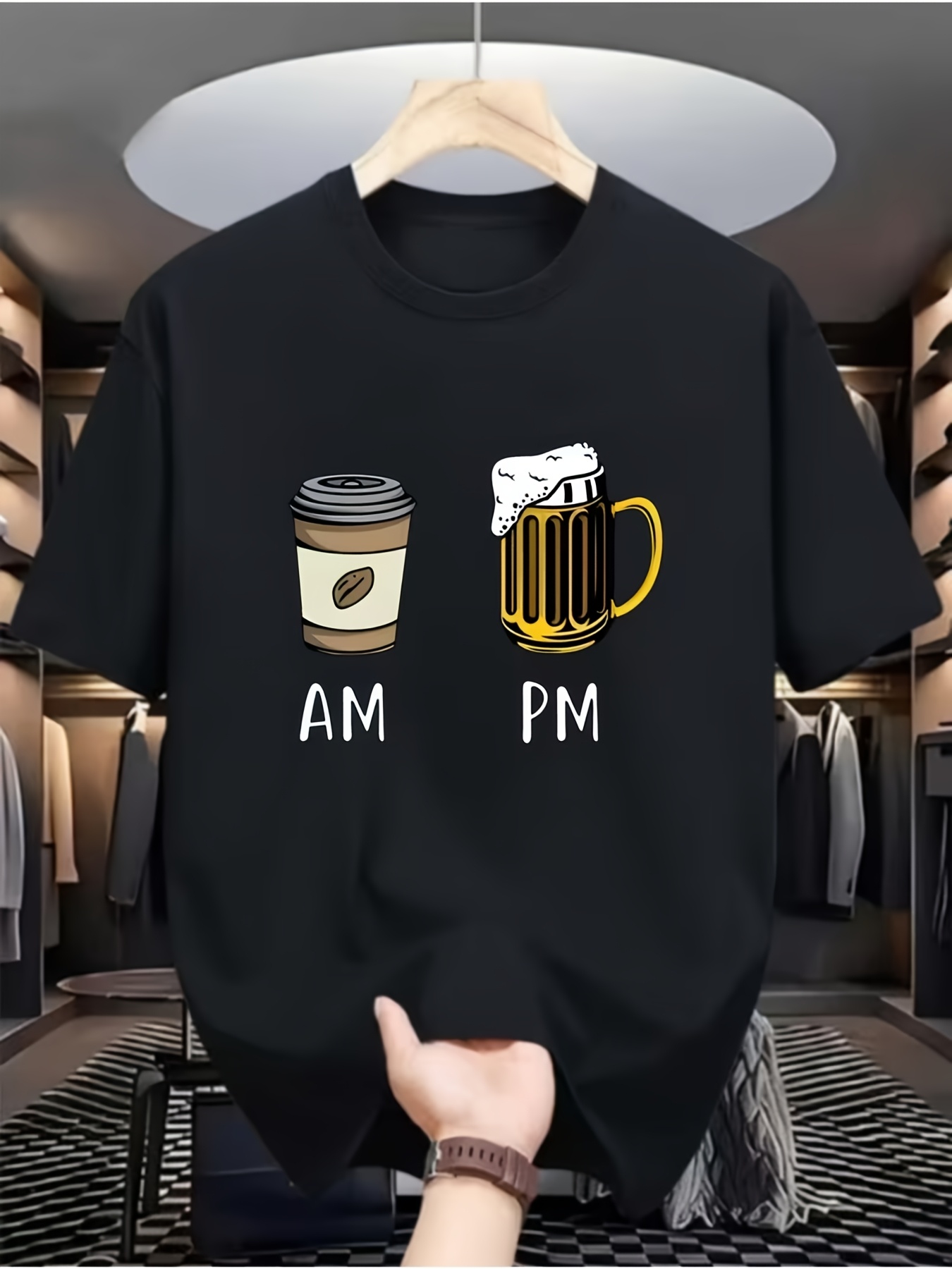 Street Fashion Vibes - [Casual T-shirt met digitale print] Heren