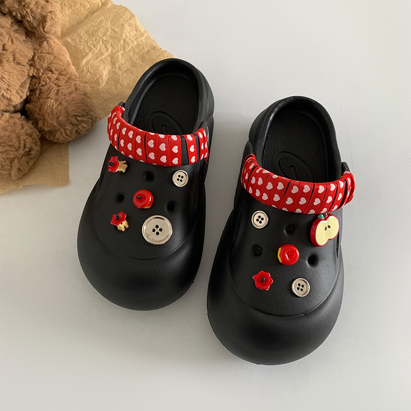 Street Fashion Korea - Damesmode Klompen Indoor Straat Slippers Leuke
