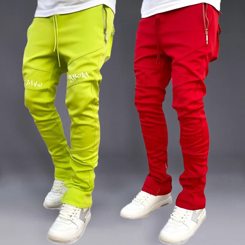 Street Fashion Brand - Sportbroek Heren Koreaanse Herfst Gebundelde Enkelbroek
