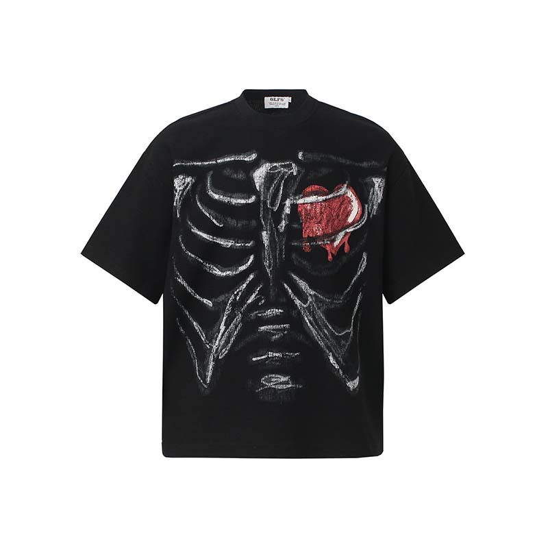 Street Fashion Vibes - Herenmode High Street Skeleton Hip Hop