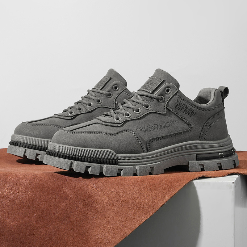 Street Fashion Walk - Heren dikke zool werklaarzen antislip casual