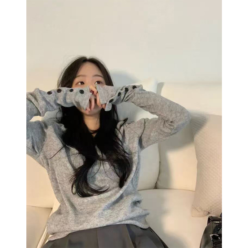 MEXZT Streetwear Grijze Trui D - Street Fashion Korea recensie en prijs
