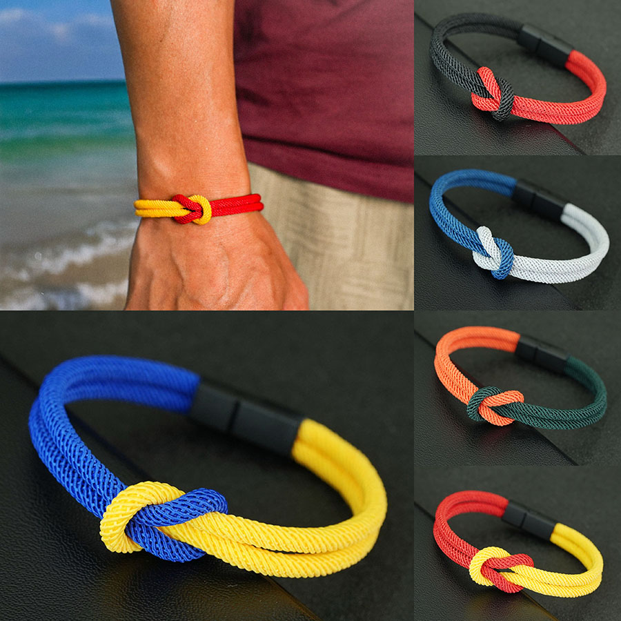 5 Stijlen Mannen Touw Armband  - Street Fashion In Milan recensie en prijs