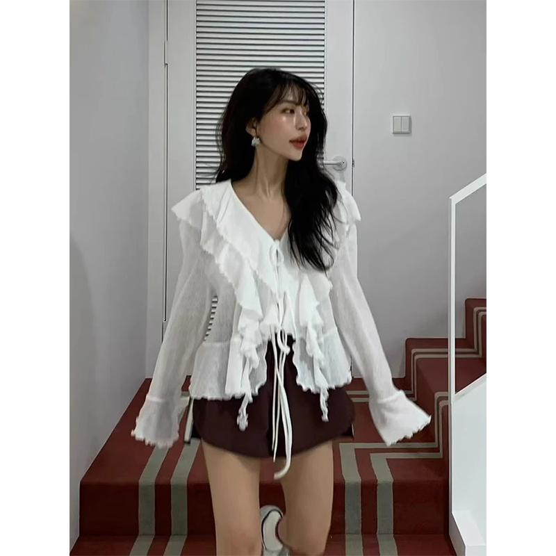 MEXZT Cropped Witte Shirts Vro - Street Fashion Korea recensie en prijs