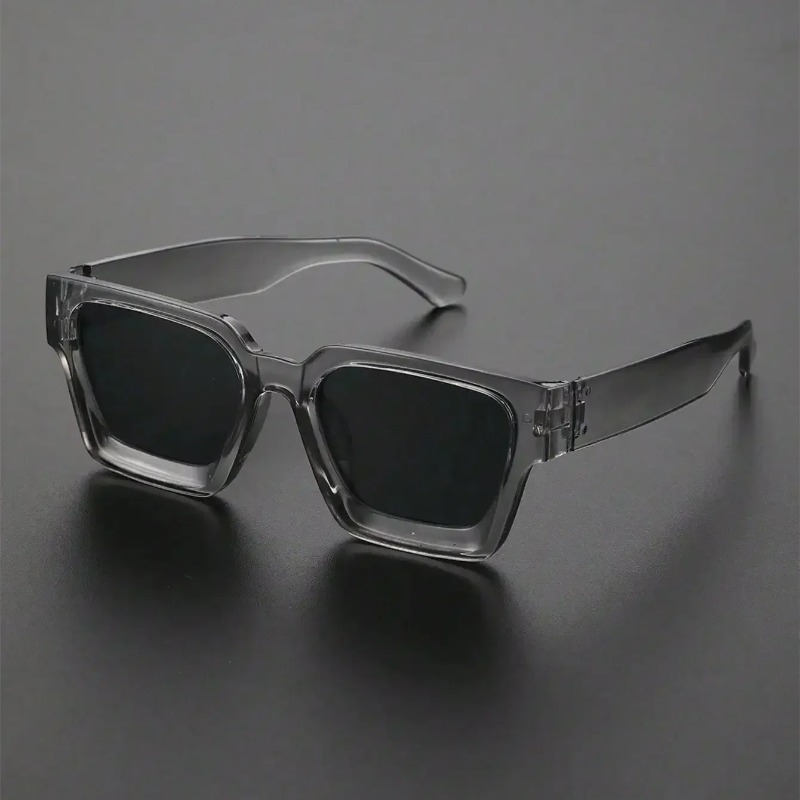 Unisex plastic zonnebril met v - Street Fashion Photography recensie en prijs