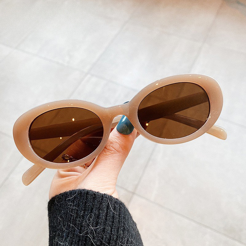 Vintage kleine ovale zonnebril - Street Fashion Brand recensie en prijs