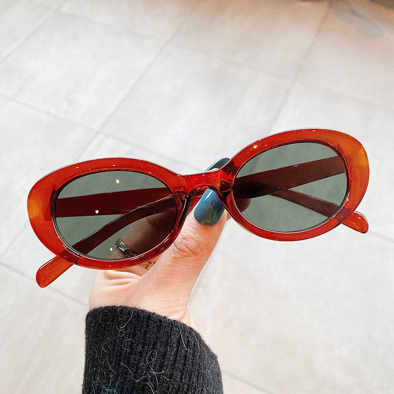 Vintage kleine ovale zonnebril - Street Fashion Brand recensie en prijs