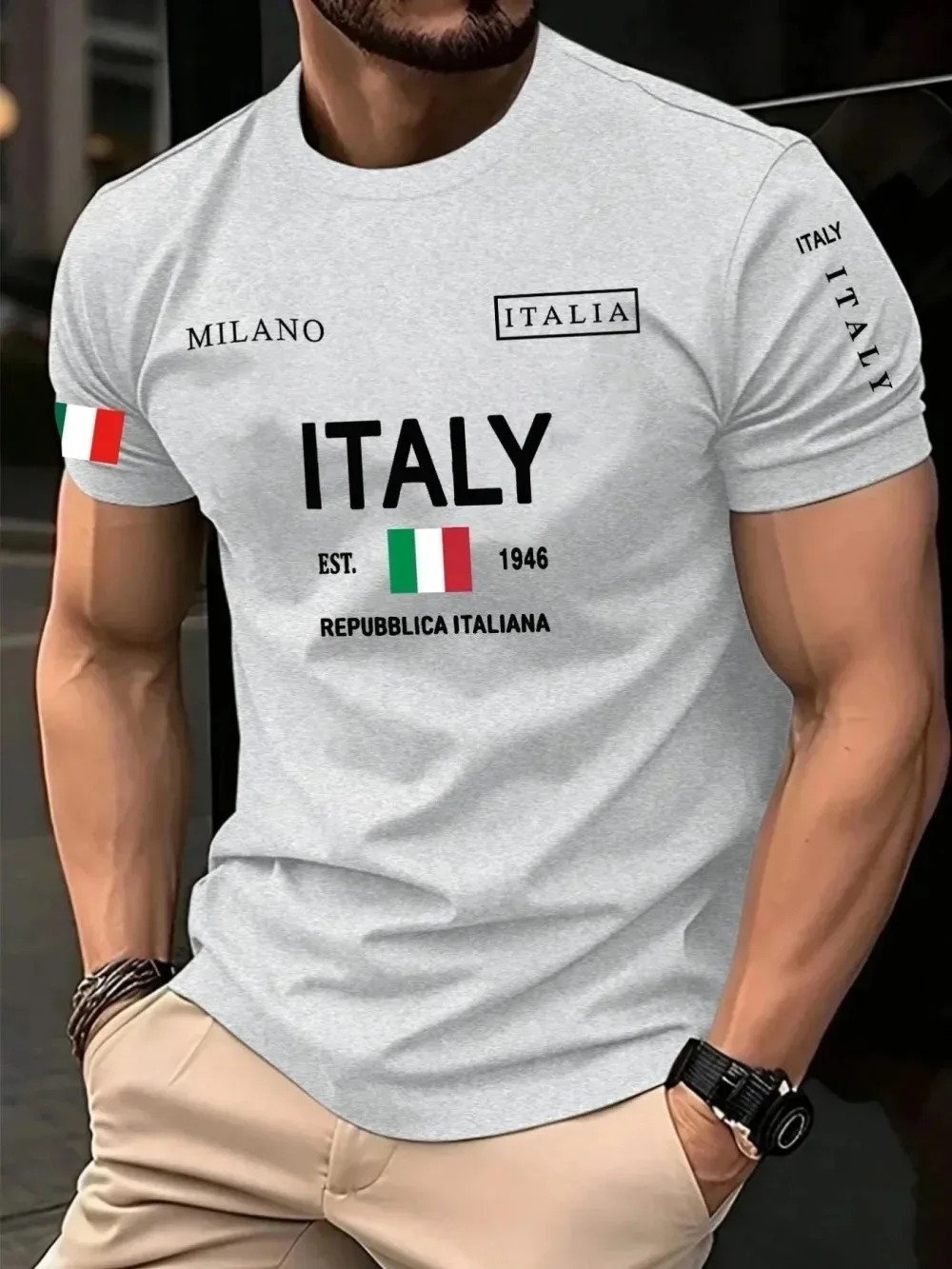 3D-print Europese Amerikaanse  - Street Fashion In Milan recensie en prijs