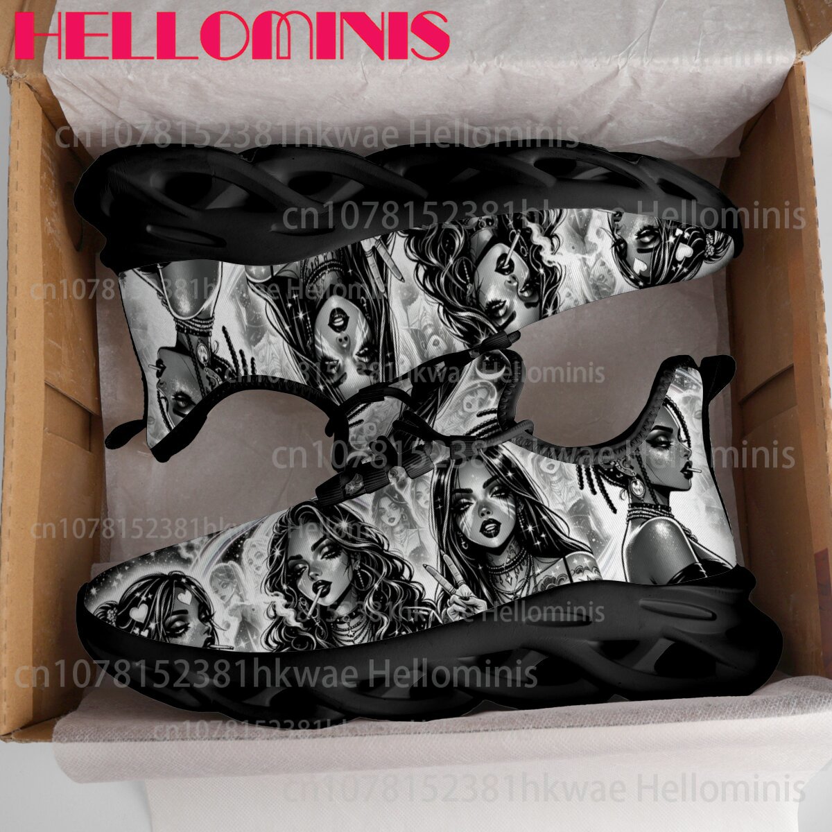 Grayscale Figure Art Print Chu - Street Fashion Walk recensie en prijs