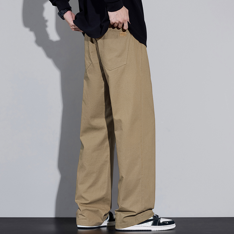 100% katoen heren baggy wijde  - Street Fashion Korea recensie en prijs