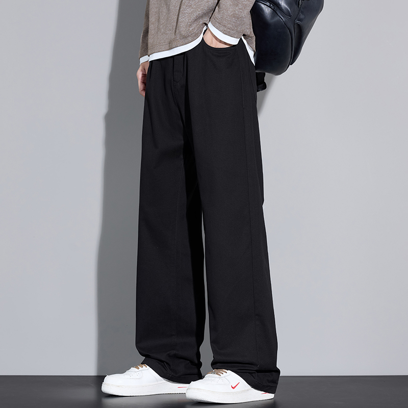 100% katoen heren baggy wijde  - Street Fashion Korea recensie en prijs