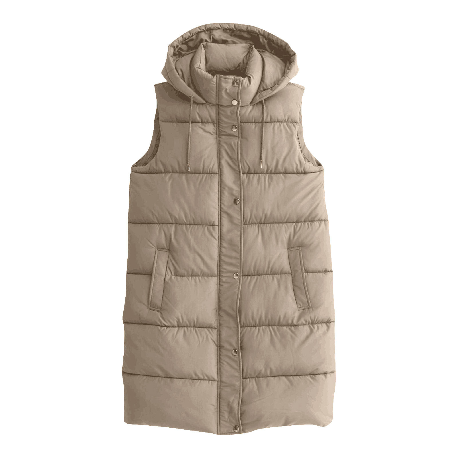 Dames Lange Vest Winterjas met - Puffer Vest Padded recensie en prijs