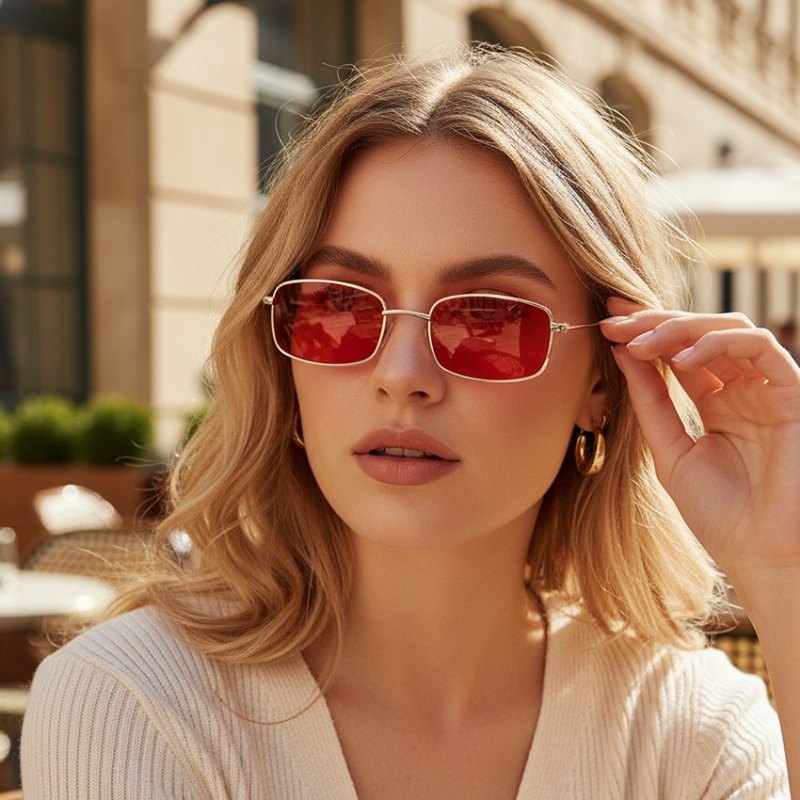 Nieuwe klassieke vierkante zon - Street Fashion Photography recensie en prijs