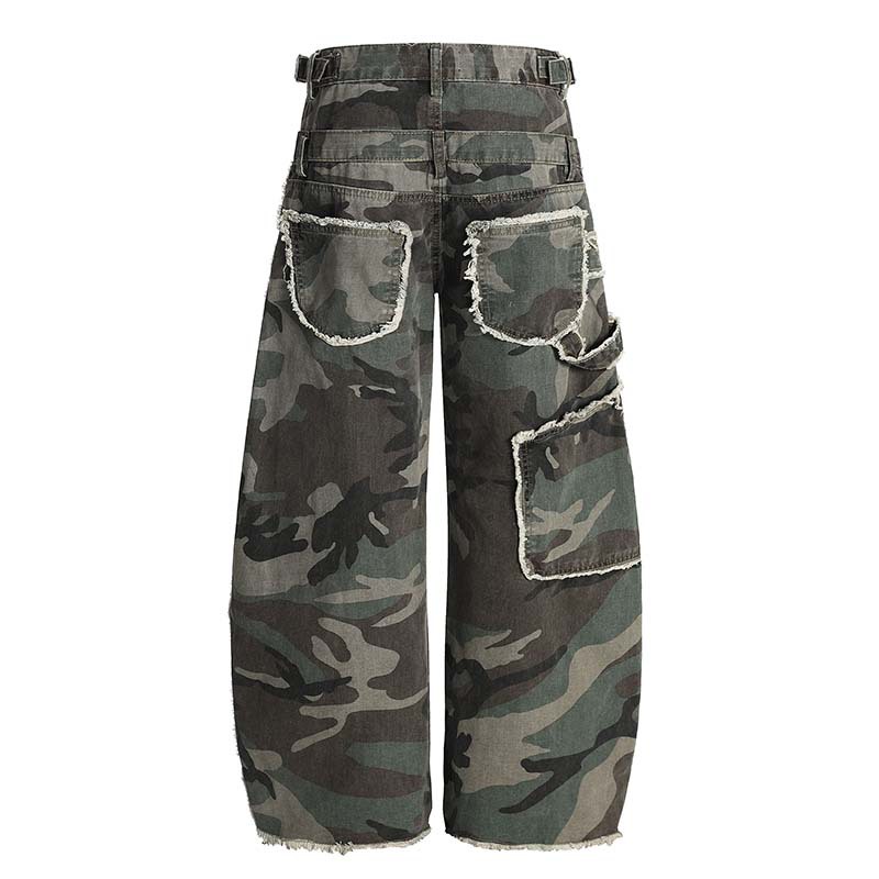 Herenmode Camouflage Cargo Jea - Street Fashion Vibes recensie en prijs