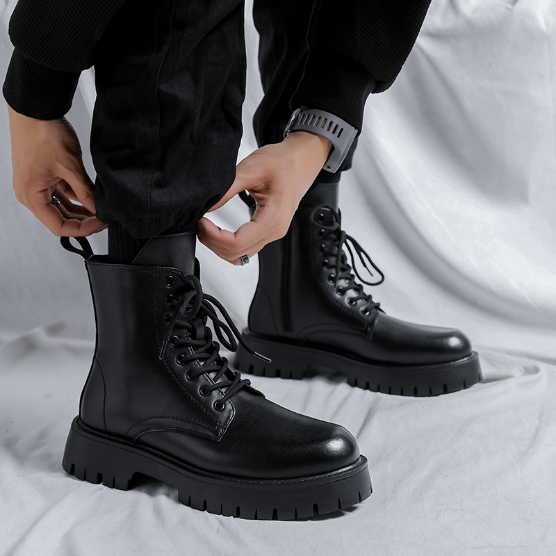 Heren Luxe Mode Echt Lederen L - Street Fashion Brand recensie en prijs
