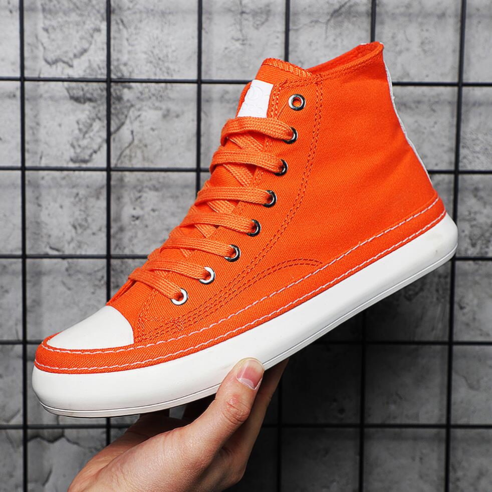 Hoge canvas schoenen voor here - Street Fashion Brand recensie en prijs
