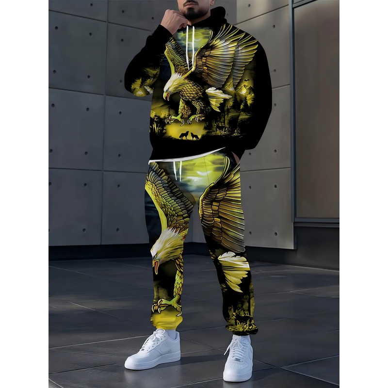 Herenhoodie met modieuze patro - Street Fashion In Milan recensie en prijs