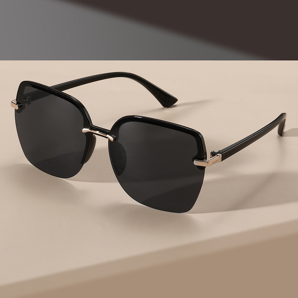 Retro minimalistische bril met - Street Fashion Photography recensie en prijs