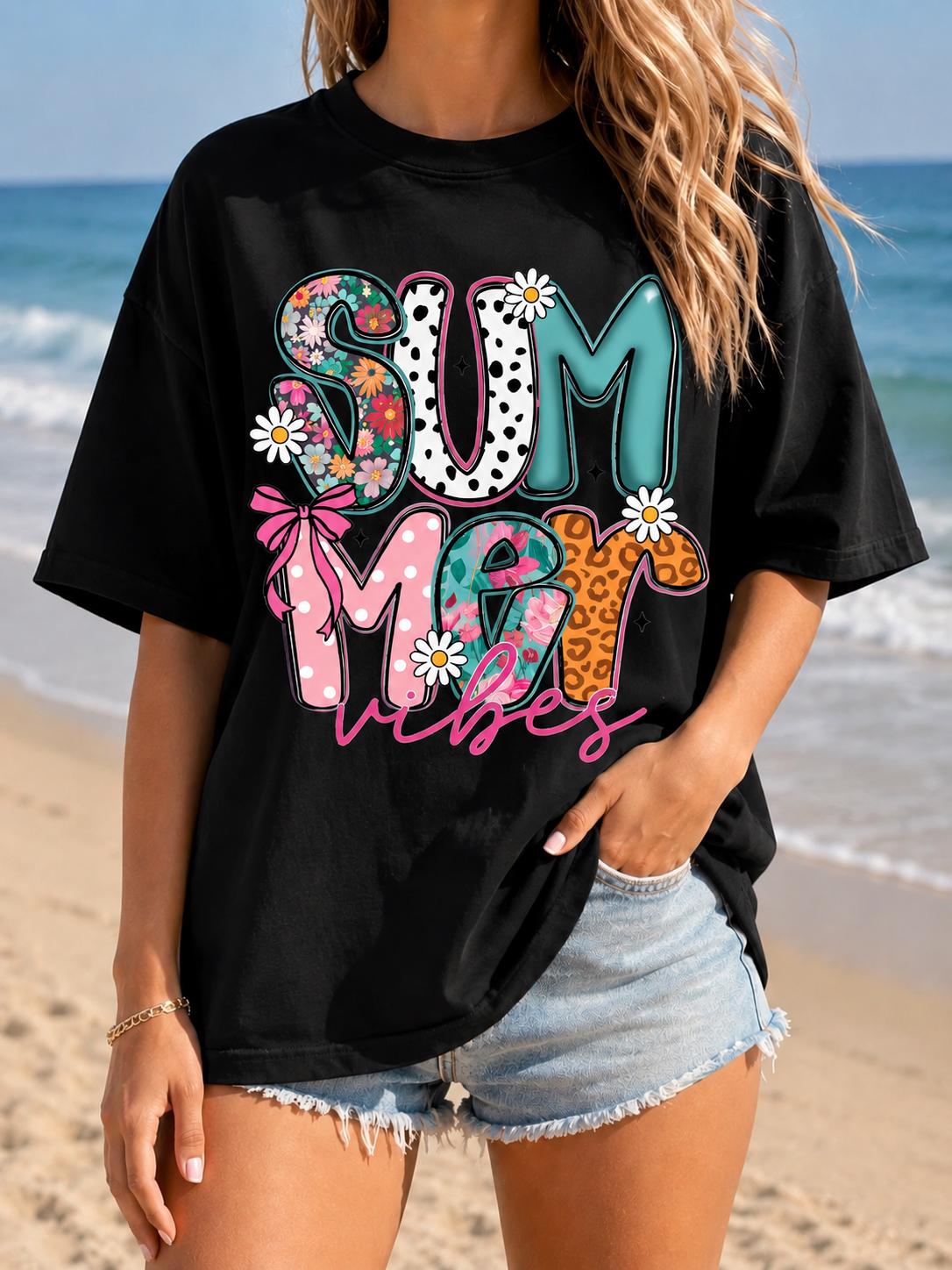 Summer Vibes Floral Beach Grap - Street Fashion Vibes recensie en prijs