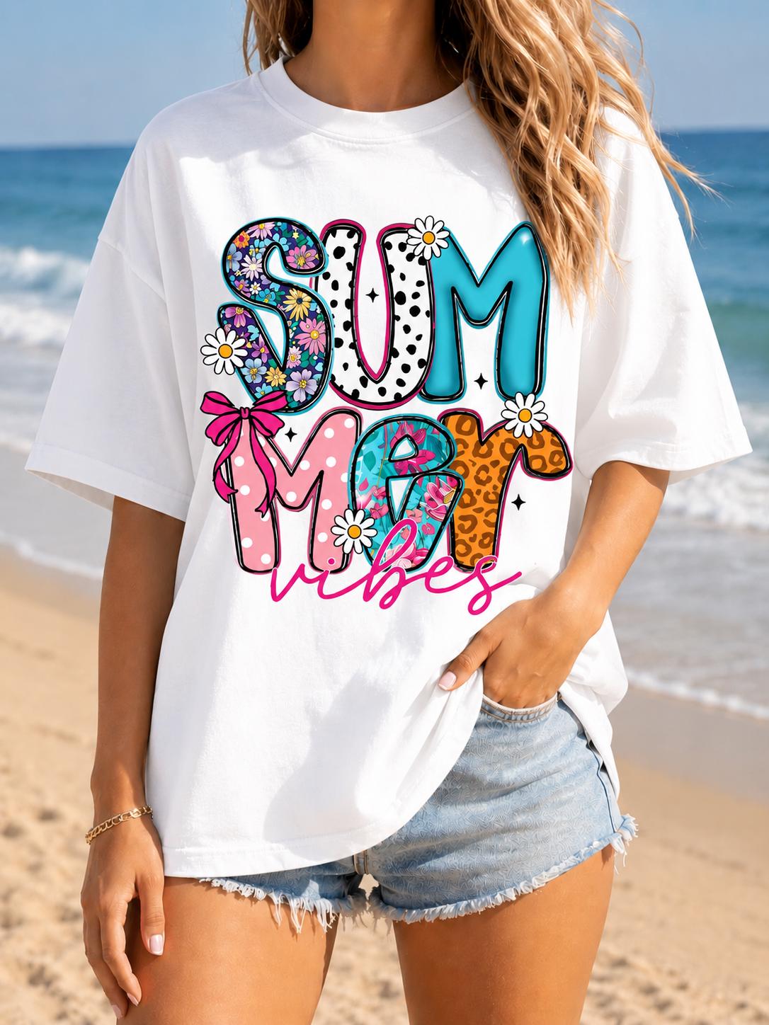 Summer Vibes Floral Beach Grap - Street Fashion Vibes recensie en prijs