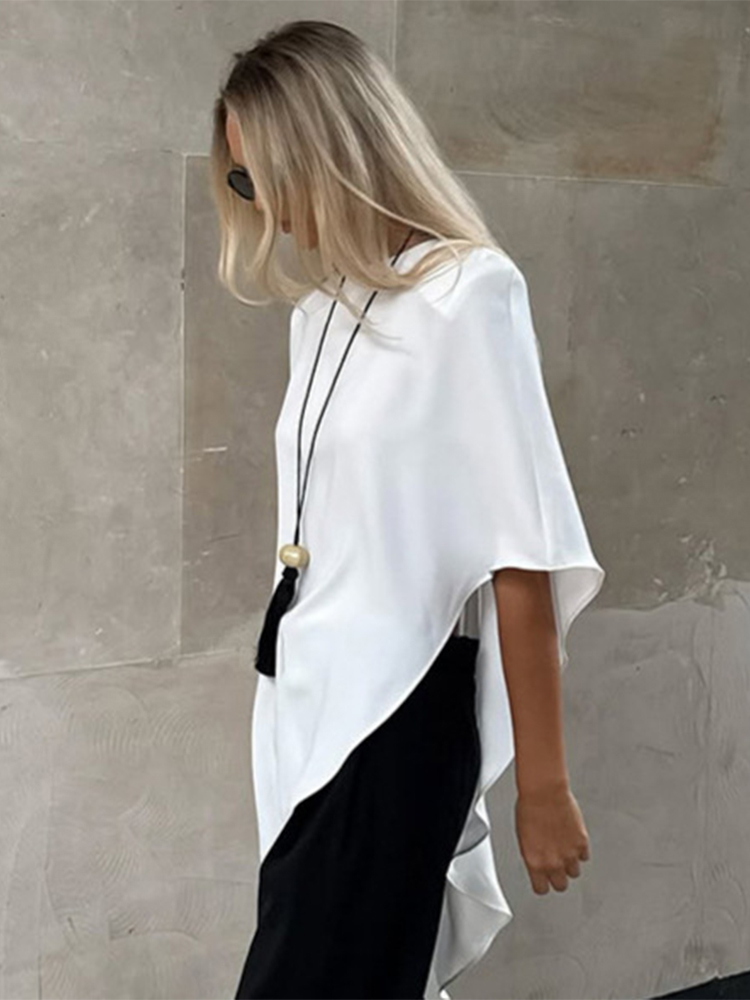 Trendix Witte Asymmetrische Tr - Street Fashion Fall 2025 recensie en prijs