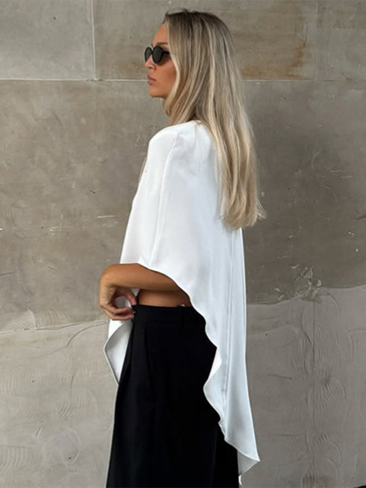 Trendix Witte Asymmetrische Tr - Street Fashion Fall 2025 recensie en prijs