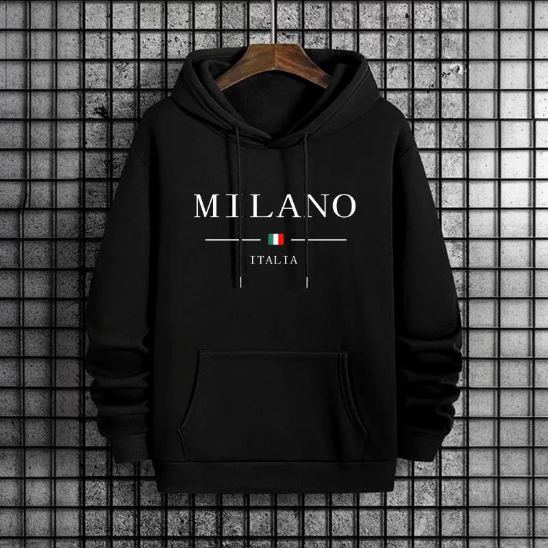 Italië Milaan Mode Heren Hoodi - Street Fashion In Milan recensie en prijs