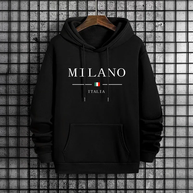 Italië Milan Mode Heren Hoodie - Street Fashion In Milan recensie en prijs