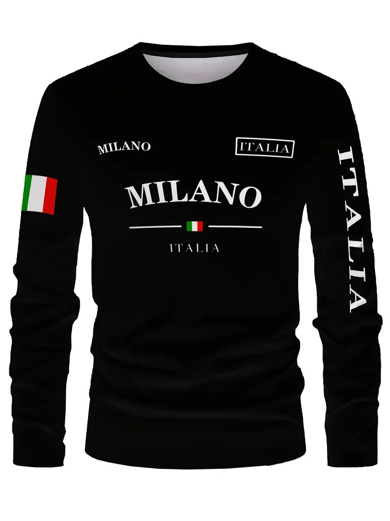 2026 Lente/Zomer Heren T-shirt - Street Fashion In Milan recensie en prijs
